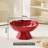 Rotating Luxury Fruit & Snack Bowl for Home or Coffee Table