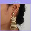 Summer Fashion Pineapple Earrings For Women Alloy Jewelry Gift Accessory