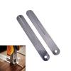 2Pcs Fret Puller Fretboard Fingerboard Fret Repair Tool Protector Steel Plate
