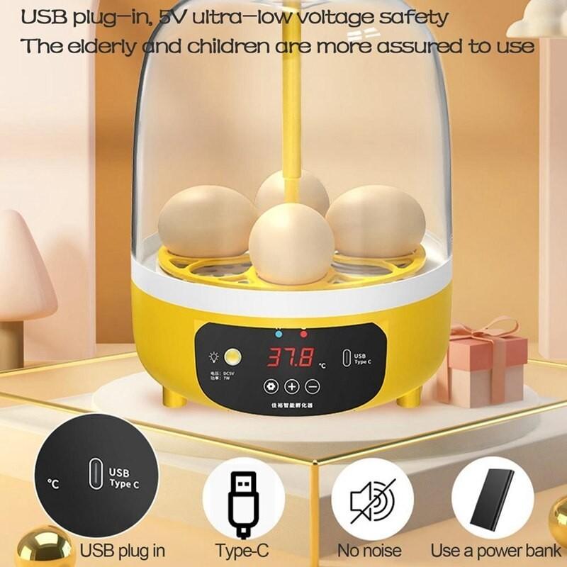 Household Automatic Poultry Tool Intelligent Temperature Poultry Incubator Chicken Duck Bird Pigeon Hatcher