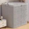 Extra Large Storage Box with Lid Modern Space Saving Design Durable for Clothes Bedding Home Organization Wardrobe Moving