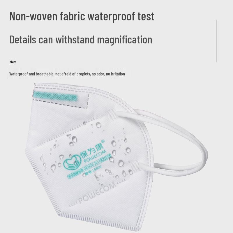 BaoWeiKang 1860V KN95 Mask: Anti-Droplet, Anti-Smog, Anti-Dust, Anti-Pollen Protection