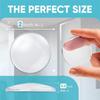 1Pc Clear Rubber Stopper Door Mute Stickers Deurstopper Protection Porte Pad Door Stopper Silicone Rubber Hardware Bumper Wall Mat