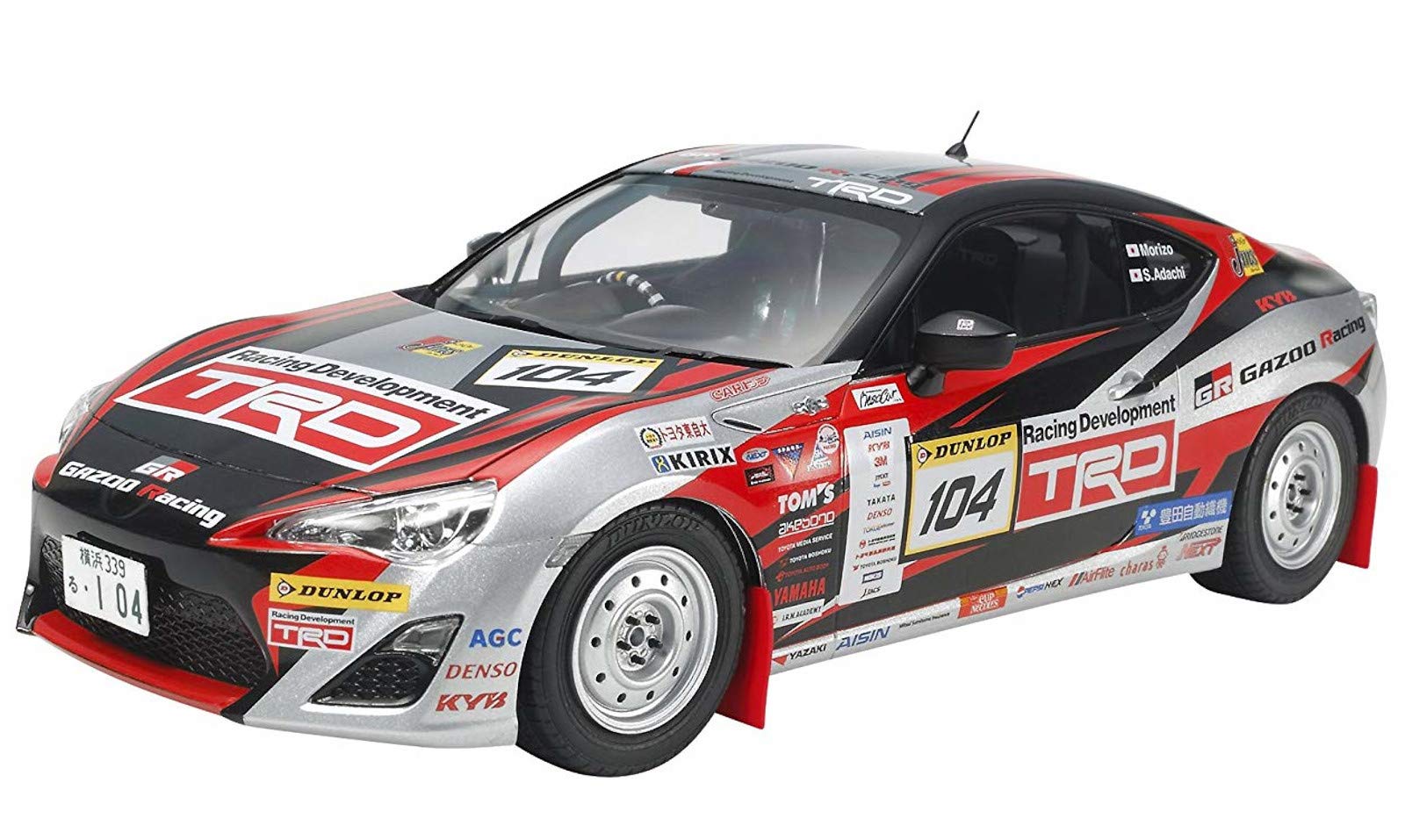 

Tamiya 1/24 Sports Car Series No. 337 GAZOO Racing TRD 86 2013 TRD Rally Challenge Plastic Model Kit 24337