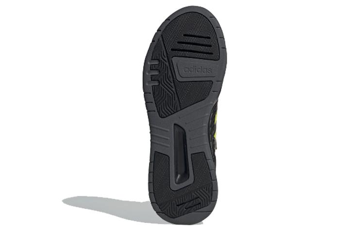 adidas Neo Bball90s 'Black Gray Yellow' EG9027