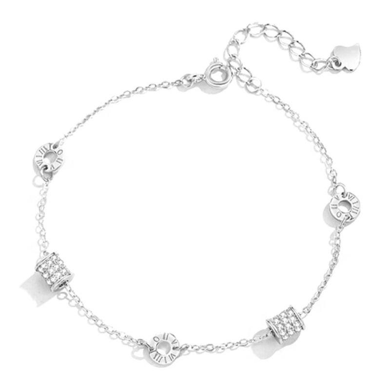 Roman Numerals Small Waist Bracelet Women's Fashion Light Luxury Ins Style Niche High-end Bracelet