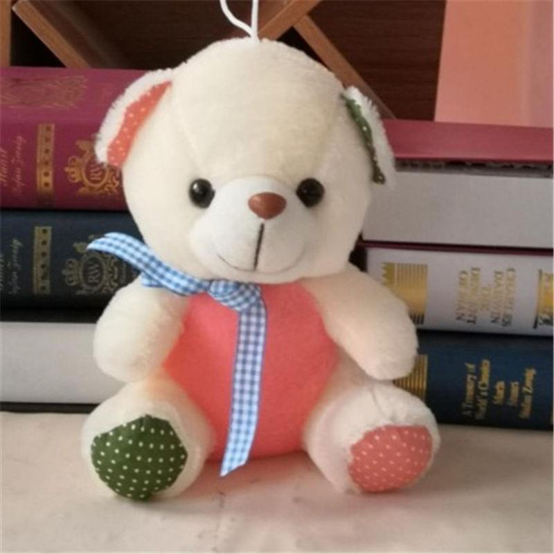 Diandian Bear Plush Doll Plush Toy Ring Gift Seven-Inch Eight-Inch Grab Machine Doll Affordable