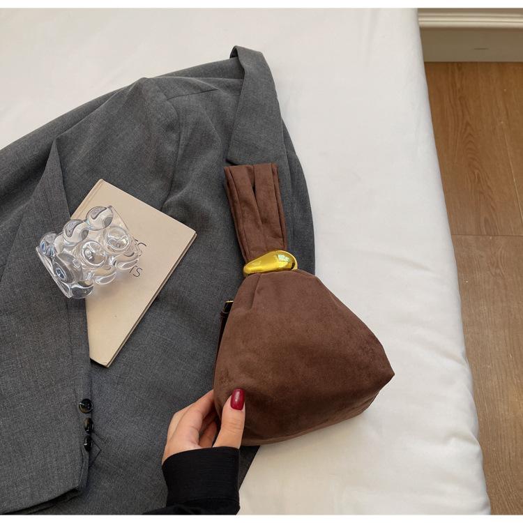 

Нишевый дизайн, женская сумка-ведро для ношения в руке, новая коллекция 2025 года, ретро, легкая роскошь, вечерняя сумка, модная сумка для выхода в свет, женская темно-коричневого