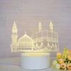 Customize Acrylic 3D Illusion LED Warm White Night Light for Living Room Kids Bedroom Decorative Lamp with USB Power