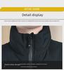 Brand Men's Thick Warm Down Cotton Jacket - Autumn/Winter Casual Stand Collar, Slim Fit.