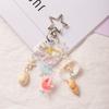Ocean Pearl Shell Bag Pendant Ins Wind Beaded Mobile Phone Chain Goben Polaroid Bag Hanging Keychain Decoration