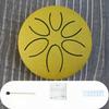 Mini Steel Tongue Drum 3 Inch Glucophone Pentatonic 6 Notes Tank Drum For Kids Handpan Gifts
