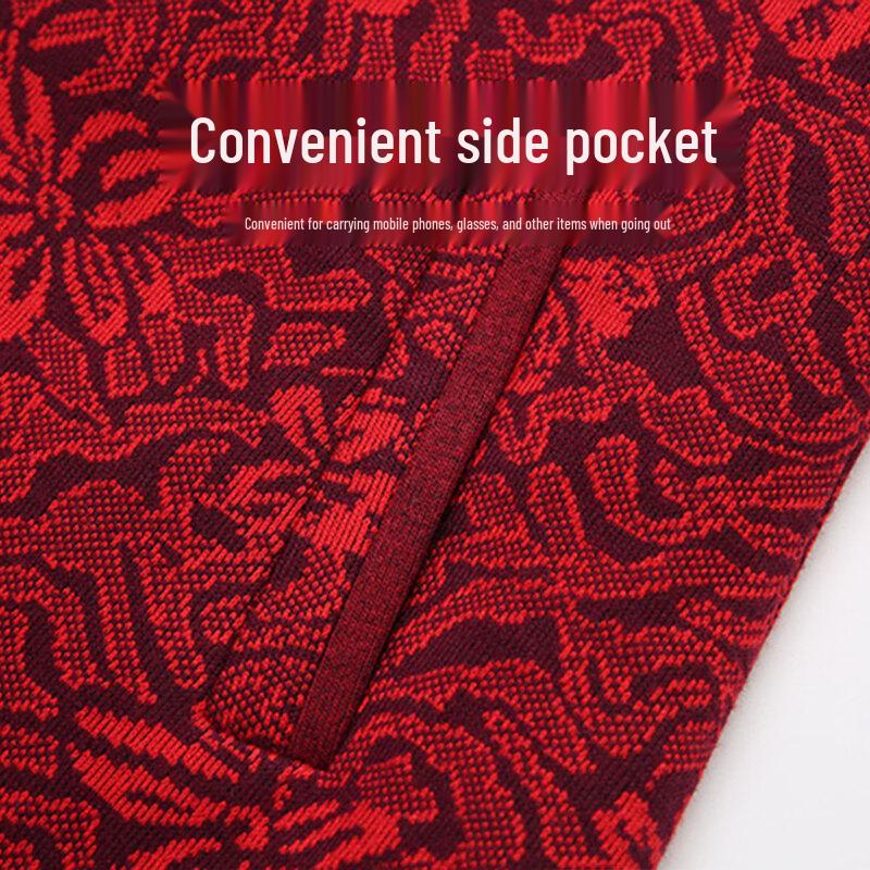 YUZHAOLIN Women's Mid-Aged & Elderly Casual Wool Blend Coat