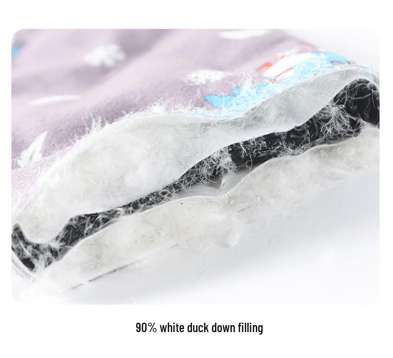 Women's Winter Slim-Fit Snowfield Base Layer Pants with Warm Cotton and Down; Cold-Protective Elastic Foot-Stirrup Style.
