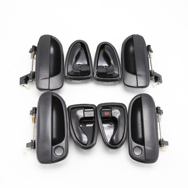 Outside / Ide Door Handles Set 8265025000 8261022001 For Hyundai Accent 2000 2001 2002 2003 2004 2005 2006