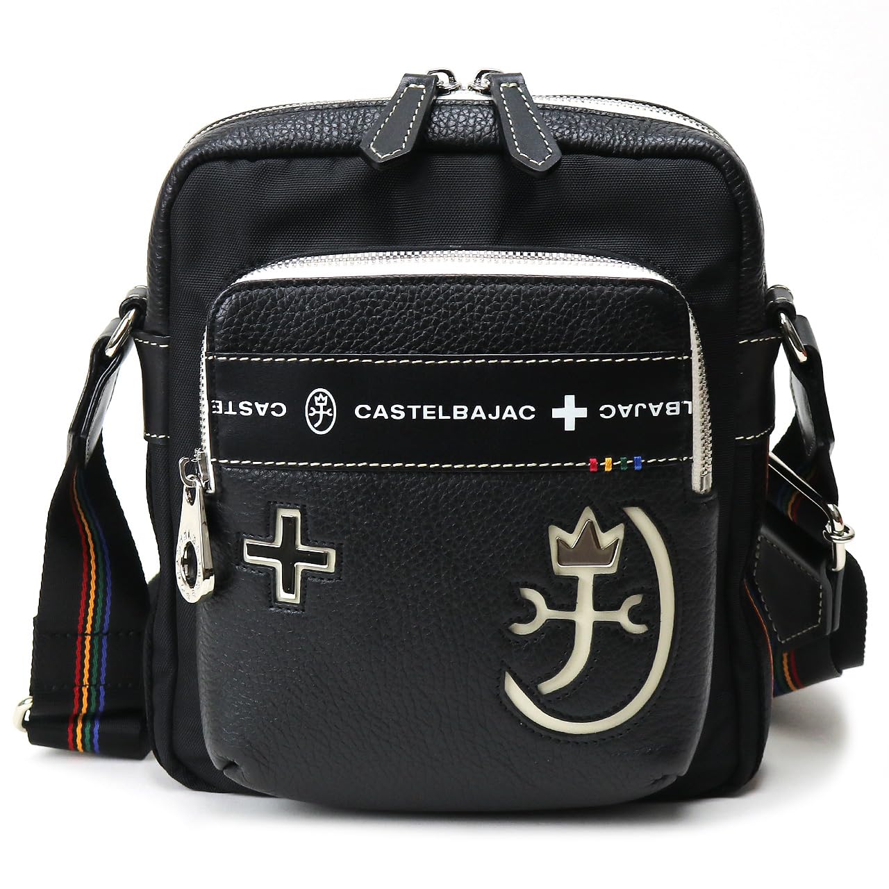 

Castelbajac Connect Mini Shoulder Bag, 083111, Black