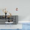 Reindeer Elk Resin Sculpture Figurine Collection for Tabletop Cabinet Housewarming Wedding Mother