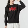 Puma Chinesisches Jahr des Drachen Serie Neujahrsbrief Gestickt Laufen Fitness Training Hoodie Damen Hoodies Schwarz 625839-01