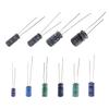 240pcs Aluminum Electrolytic Capacitor Electrolytic Capacitors Kit 24Value Range 0.1uF-1000uF Capacitors Assortment Kit
