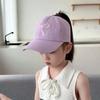 Korean Style Summer Kid Sunhat Shading Hat Children's Visor Hat Cute Half Empty Top Hat  Baby