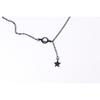 C197 Dark Forest Style Light Luxury Minimalist Bracelet Student Black Planet Pentagram Korean Version Versatile Fresh Necklace