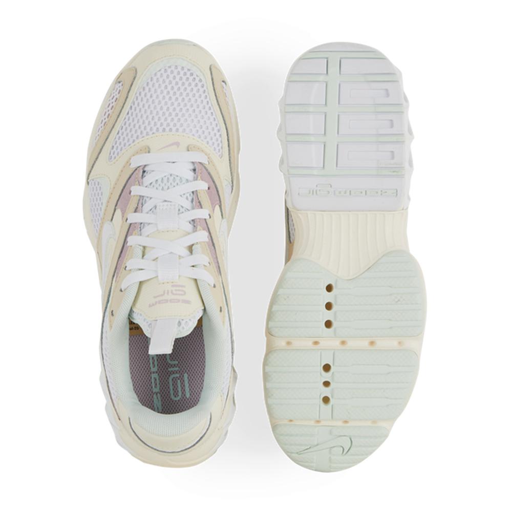 Nike Zoom Air Fire sneakers breathable mesh White/Beige/Purple