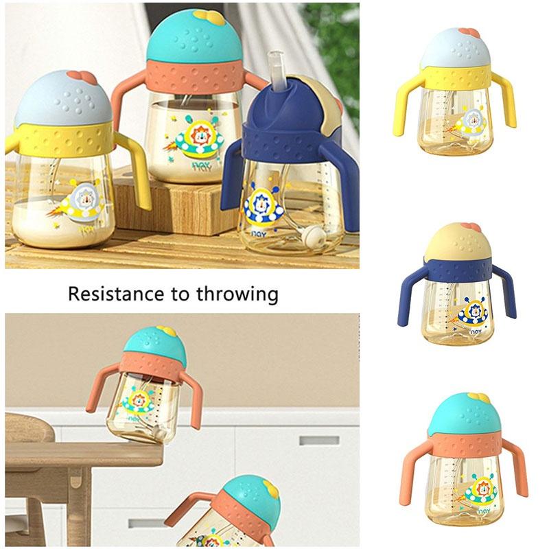 Pp Anti-colic Baby Nursing Bottle 300ml Wide Bore Learn Drinking Milk Bottle