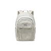 Li Ning Sports Lifestyle Series Fashion Casual Water-Resistant Zipper Backpack Unisex Backpack Dawn-Gray ABST231-2