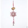 1/2/3pcs DIY Red Christmas Snowflakes&Star&Tree Wooden Pendants Ornaments Home Christmas Party Xmas Tree Kids Gifts Decorations