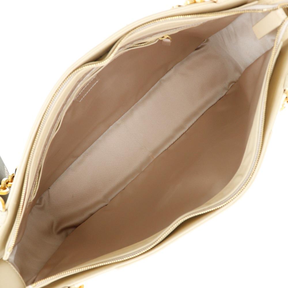 Versace ChainShoulder Shoulder Bag Calfskin Women Used
