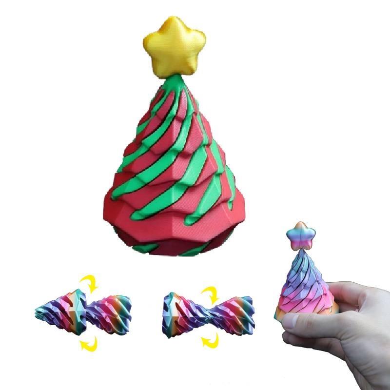 Impossible Christmas Tree 3d Decompression Toy Three Dimensional Toys Education