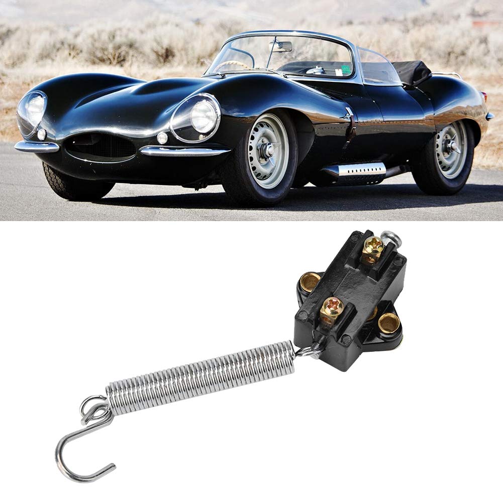 Выключатель стоп-сигнала тормоза, Качественный универсальный выключатель стоп-сигнала тормоза 12 В, Нормально разомкнутый, Нажатие включает