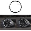 Real Premium Carbon Fiber Car Center Console Gear Shifter Electronic Handbrake Panel Cover Trim Soft Sticker Set Compatible with Porsche Macan