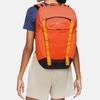 Nike Fabric Backpack Regular Unisex Orange Lightweight Casual DJ9677-819