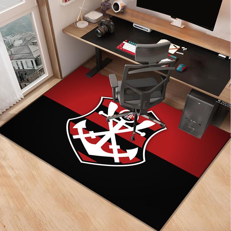 FLAMENGO Shield Emblem Carpet, Chair Rug,Rug for Office Bedroom living rooms, Doormat decor Fan Gift Christmas Gift