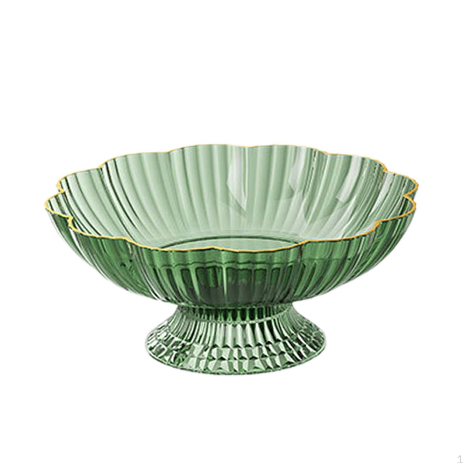

Декоративная ваза для фруктов с держателем сливных отверстий, съемная подставка для стола в гостиной зелёный