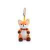 Adorabile Volpe Peluche Tascabile - Regalo Perfetto per Bambine o Ciondolo per Bambola