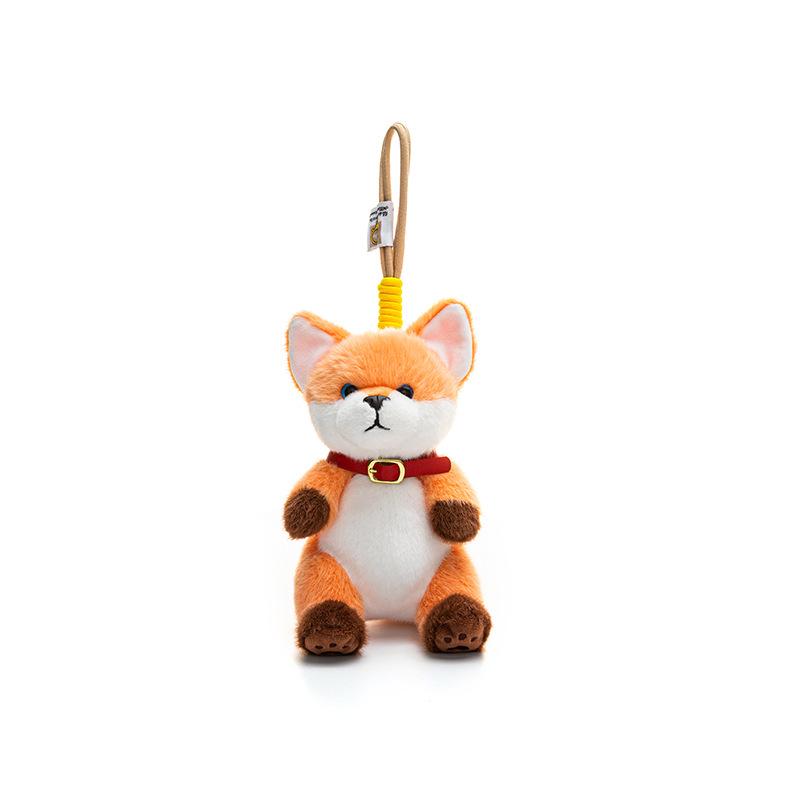 Adorabile Volpe Peluche Tascabile - Regalo Perfetto per Bambine o Ciondolo per Bambola