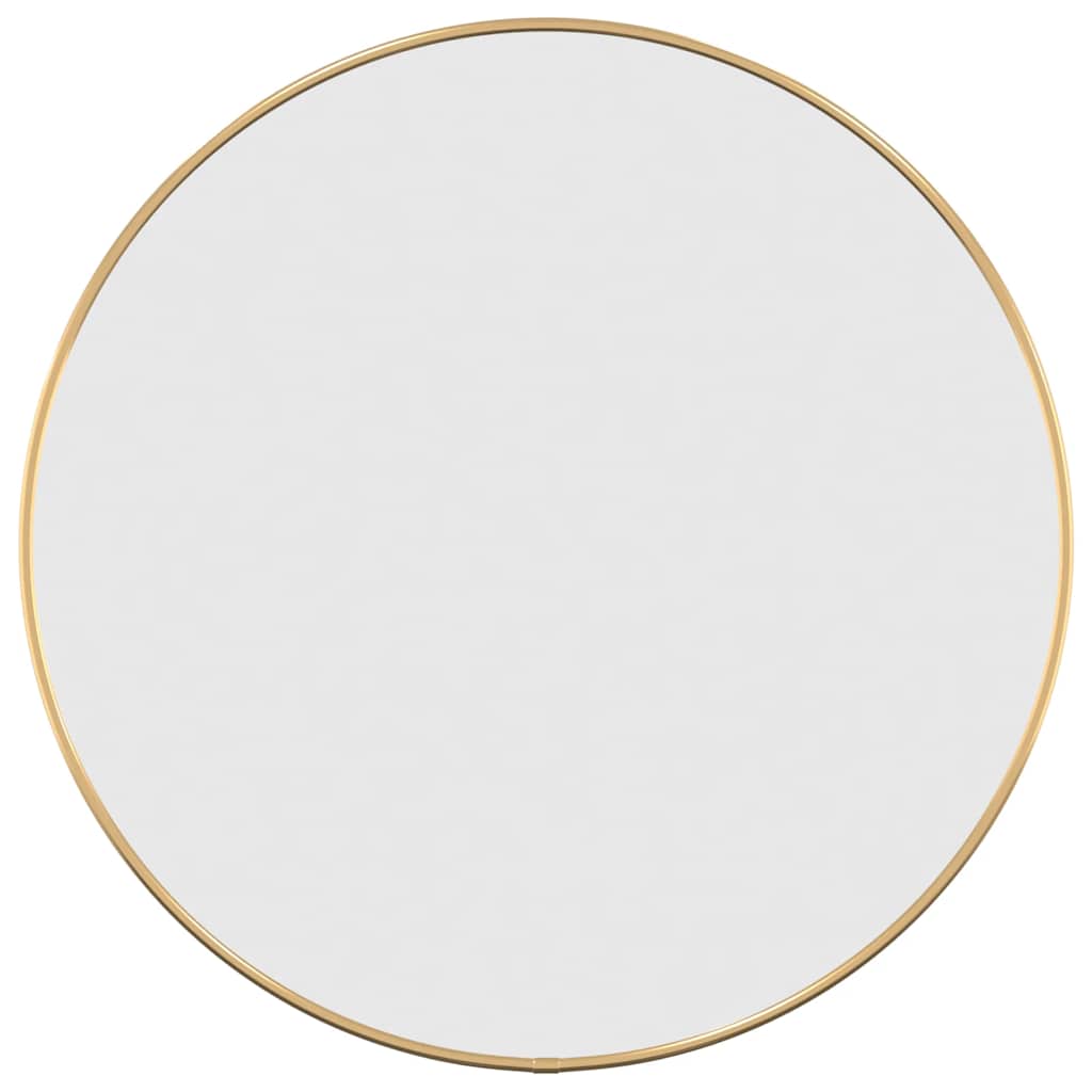 Wandspiegel Golden Ø 50 cm Rund