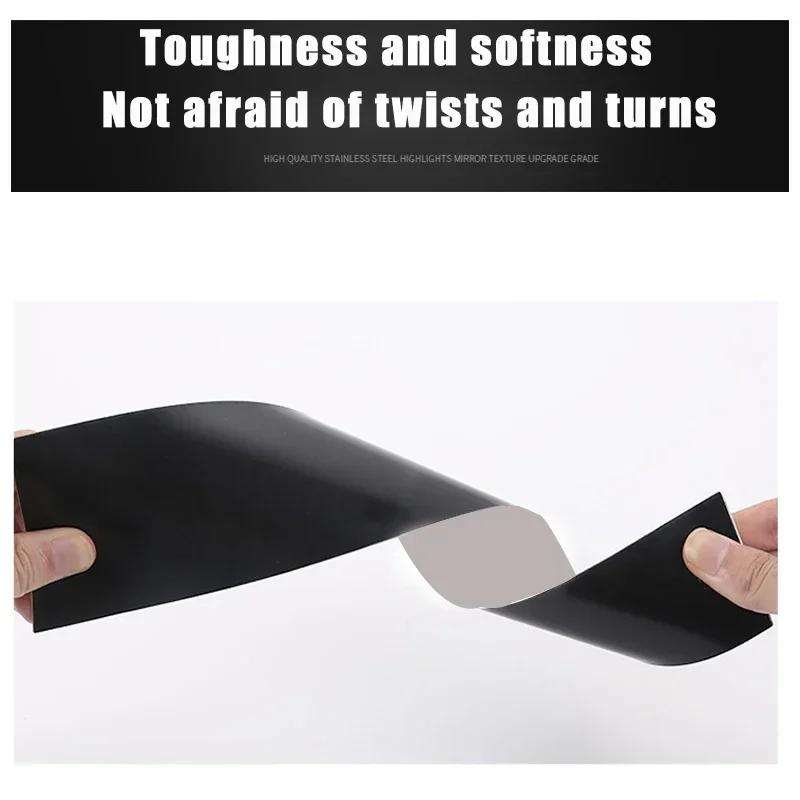 6Pcs Set Gloss Black Pillar Posts Window Decoration Cover Door Side Trim Sticker Fit for Chrysler 300/300C 2005-2010