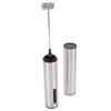   USB Rechargeable Milk Frother Handheld Stainless Steel Portable Hand Frother Drink Mixer   for   Travel Camping  