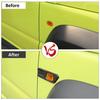 Fender Turning Light Signal Cover Trim Decor For Suzuki Jimny + Carbon Fiber