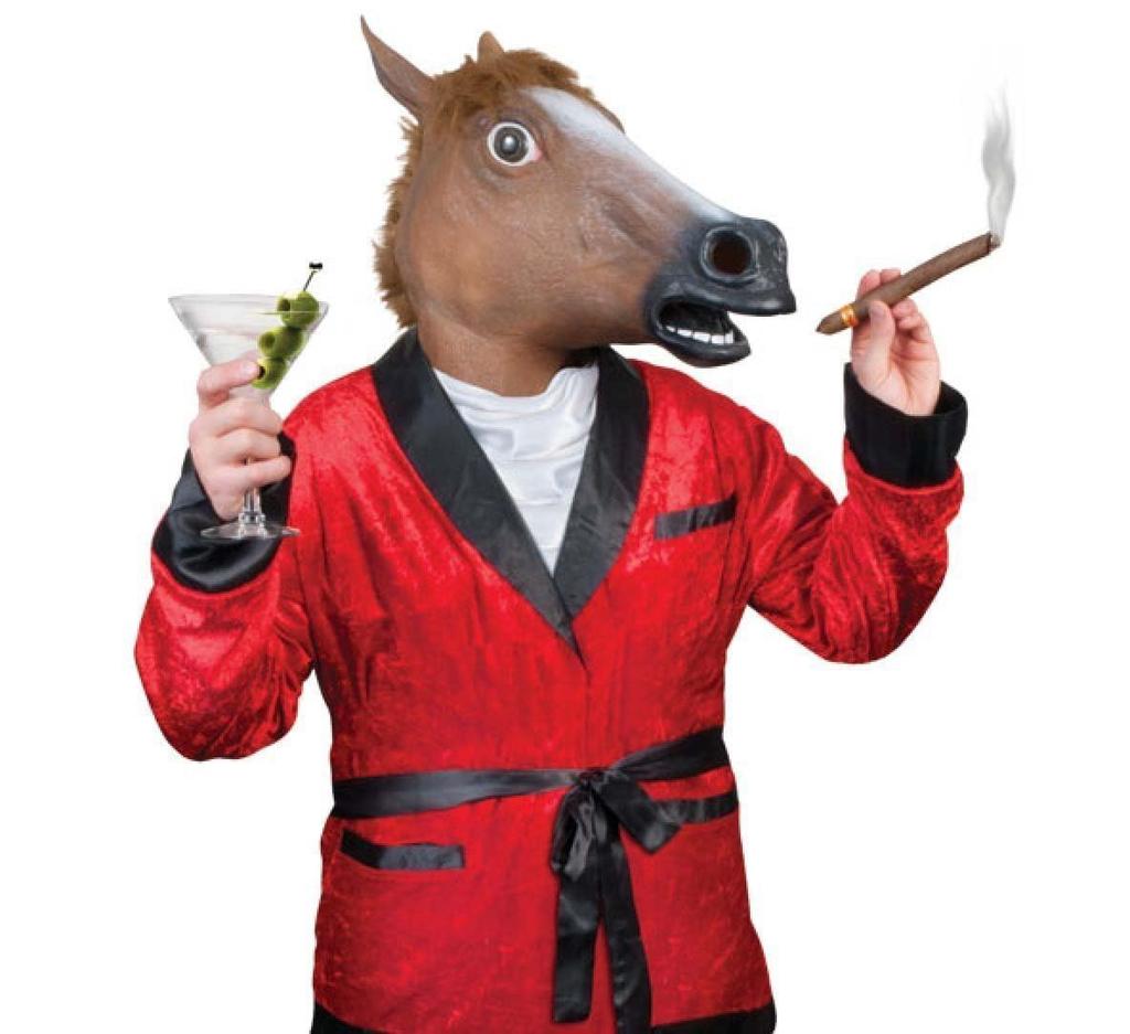 Funny Horse Realistic Animal Head for Halloween Rubber Cosplay Props for Costume Parties and Birthdays Horse [ShuaWdk] Mask! Costumes. (White Head)