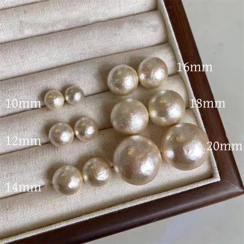 

Французские ретро серьги-пусеты с хлопковым жемчугом: Универсальный, Модный и Роскошный Cotton Pearl #20