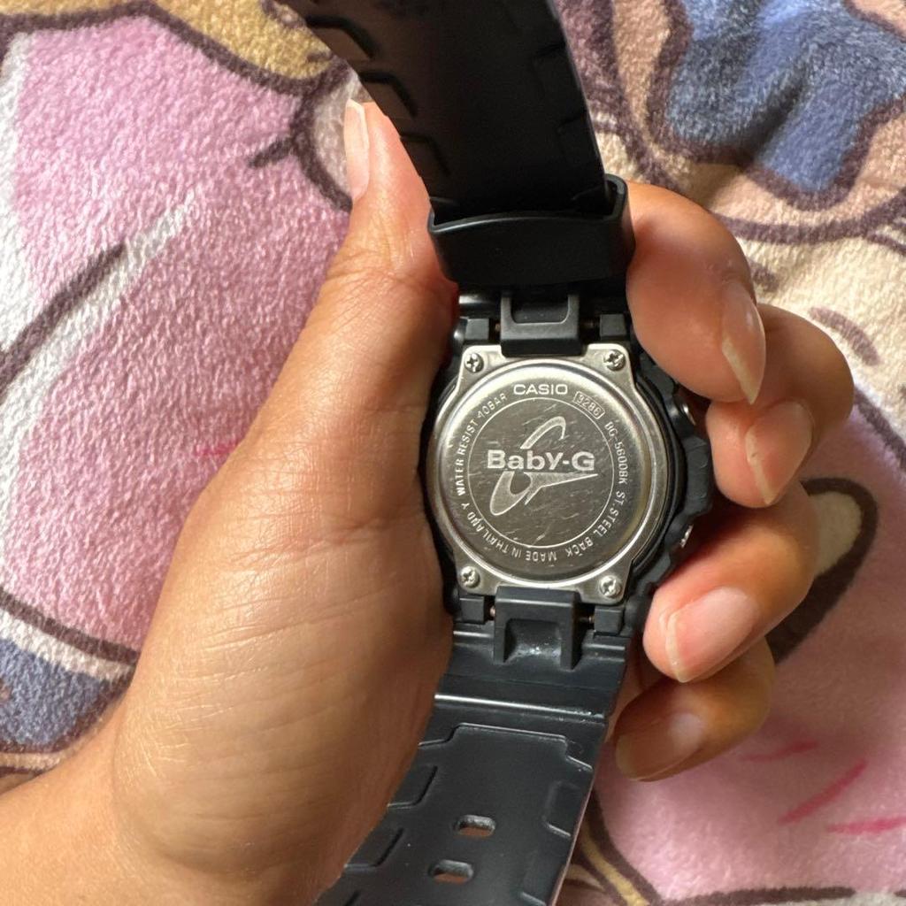 Used CASIO Baby-G BG-5600BK Digital Watch