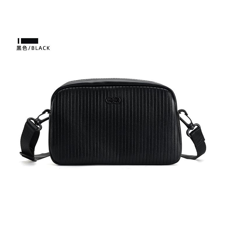 Gemütliche Damen Kameratasche Unifarbene Einzel-Schulter-Crossbody-Tasche für Damen Sandwich-Reißverschlusstasche Kleine quadratische Tasche