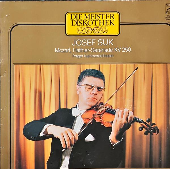 LP Record JOSEF SUK PRAGUE CHAMBER ORCHESTR Mozart HaffnerSerenade Kv 250 665323 Supraphon 1976 Germany Classical Used