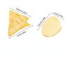 5 pinzas para modelar papas fritas, estilo oficina, escuela, papelería, suministros decorativos para fotos.