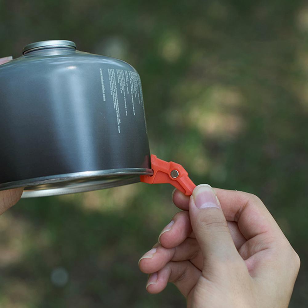 30-6pcs Magnetic Tripod Gas Tank Bracket Multifunctional Camping Stove Stand Camping Stove Bottle Shelf for Backpacking Cooking