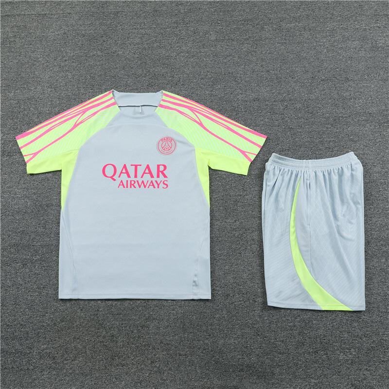 Brasile Arsenal Parigi Real Madrid Barcellona Spagna Chelsea Tuta da Allenamento Maglie da Calcio per Adulti Maniche Corte
